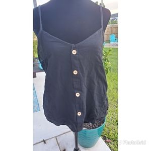 NWT! Black Spaghetti Strap